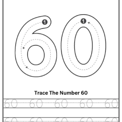 Free Printable Tracing Number Worksheet 120
