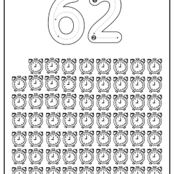 Free Printable Tracing Number Worksheet 123