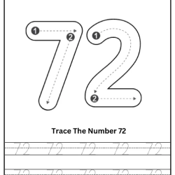 Free Printable Tracing Number Worksheet 144