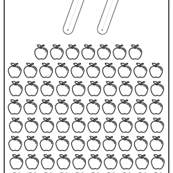 Free Printable Tracing Number Worksheet 153