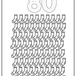 Free Printable Tracing Number Worksheet 159