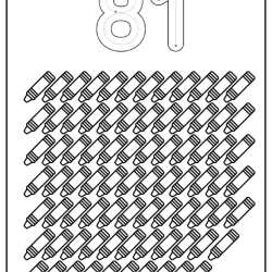 Free Printable Tracing Number Worksheet 161