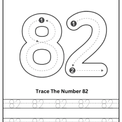 Free Printable Tracing Number Worksheet 164