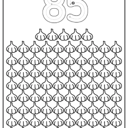Free Printable Tracing Number Worksheet 169