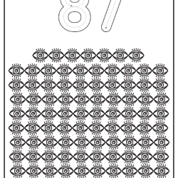Free Printable Tracing Number Worksheet 173
