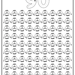 Free Printable Tracing Number Worksheet 179