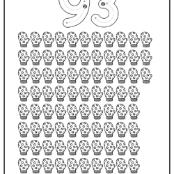 Free Printable Tracing Number Worksheet 185