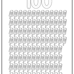 Free Printable Tracing Number Worksheet 199