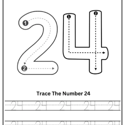 Free Printable Tracing Number Worksheet 2nd Grade Worksheets