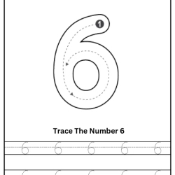 Free Printable Tracing Number Worksheet For 2nd Grade