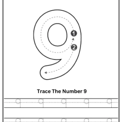 Free Printable Tracing Number Worksheet For 5th Grade