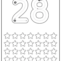 Free Printable Tracing Number Worksheet Grade 1 Free Worksheets