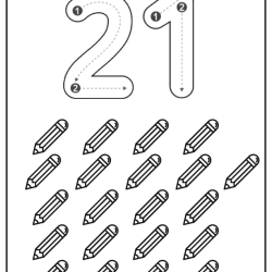 Free Printable Tracing Number Worksheet Grade 1 Printables