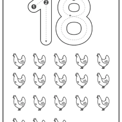 Free Printable Tracing Number Worksheet Grade 1 Worksheets