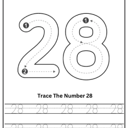 Free Printable Tracing Number Worksheet Grade 2 Free Worksheets