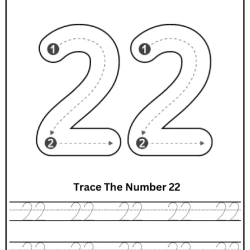 Free Printable Tracing Number Worksheet Grade 4 Printables