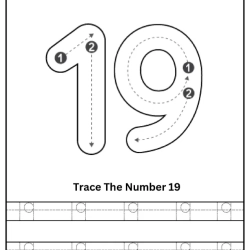 Free Printable Tracing Number Worksheet Grade 4 Worksheets