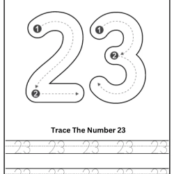 Free Printable Tracing Number Worksheet Grade 6 Printables