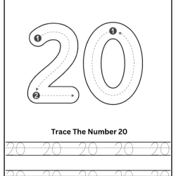 Free Printable Tracing Number Worksheet Grade 6 Worksheets