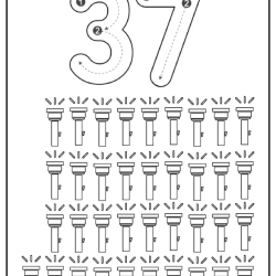 Free Printable Tracing Number Worksheet Kids Free Worksheets
