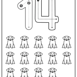 Free Printable Tracing Number Worksheet Worksheets Free