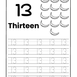 Number Tracing Worksheet For Grade 2