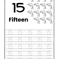 Number Tracing Worksheet For Grade 3