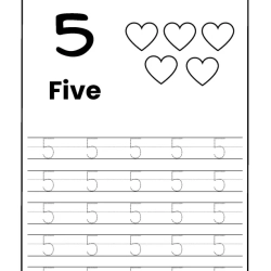 Number Tracing Worksheet Free Downloads