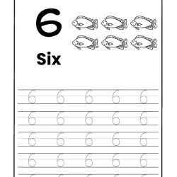 Number Tracing Worksheet Pdf File