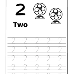 Number Tracing Worksheet Printables