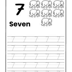 Number Tracing Worksheet To Prints