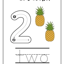 Printable Count And Tracing Number Printables Worksheet