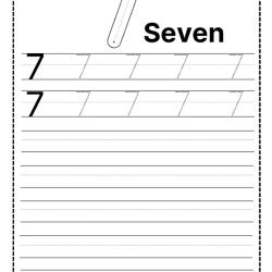 Printable Tracing Number Worksheet To Prints