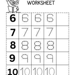 Trace Number And Color Object Grade 2 Printable Worksheet