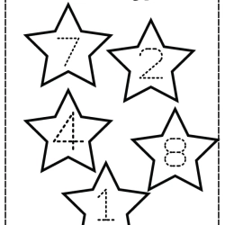 Traceable Numbers Worksheet Downloads