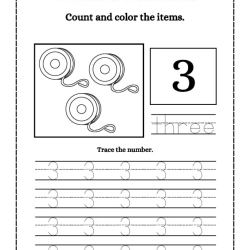 Tracing Number Worksheet For Free For Free