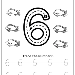 Tracing The Number Worksheet Pdf File
