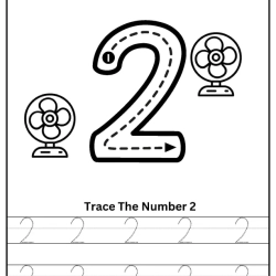 Tracing The Number Worksheet Printables