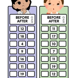 Before After Number Worksheet Free Downloads