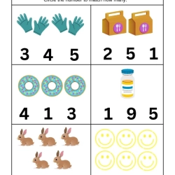 Circle The Number Worksheet For Free