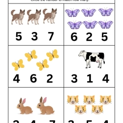 Circle The Number Worksheet Free Downloads