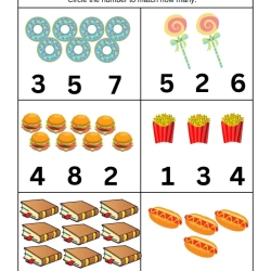 Circle The Number Worksheet Worksheets