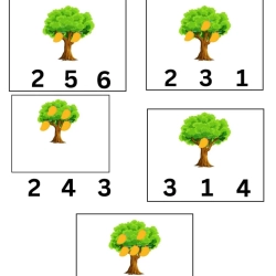 Count And Choose Correct Number For Grade 2 Worksheet