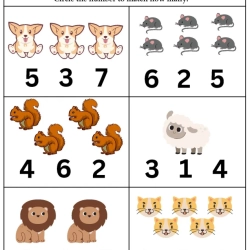 Count And Choose Correct Number Pdf Free Worksheet