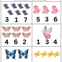 Count And Choose Correct Number To Print Worksheet