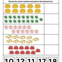 Count And Choose The Correct Number Worksheet Printables