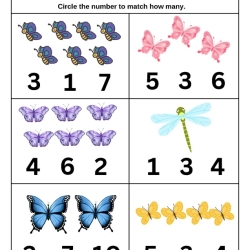 Count And Choose The Correct Number Worksheet To Prints