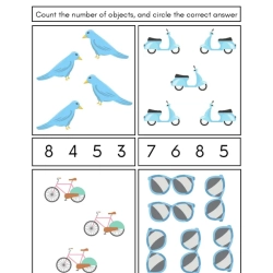 Count And Circle The Number Download Worksheet
