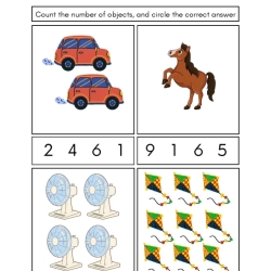 Count And Circle The Number For Free Worksheet