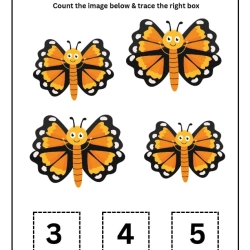 Count And Trace Number Worksheet Downloads